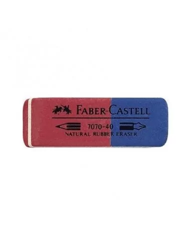 Γόμα Faber Castell 7070 Μπλε-Κόκκινη ExtraNET