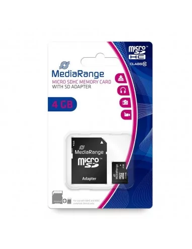 Μνήμη MicroSD 4GB MediaRange MR956 ExtraNET