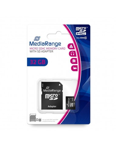 Μνήμη MicroSD 32GB MediaRange MR959 ExtraNET