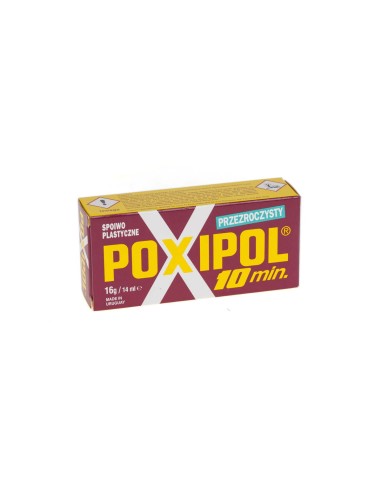 Διαφανές κόλλα POXIPOL 16g / 14ml