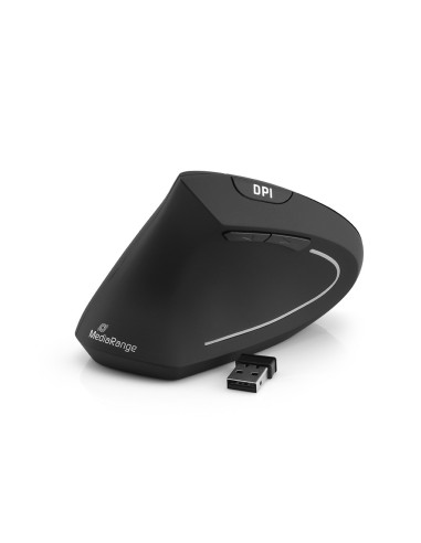 Ποντίκι MediaRange MROS233 ergonomic for left-handers Black Wireless ExtraNET