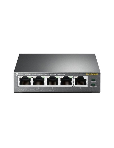Switch Tp-Link TL-SF1005P 5ports V12 10/100Mbps ExtraNET