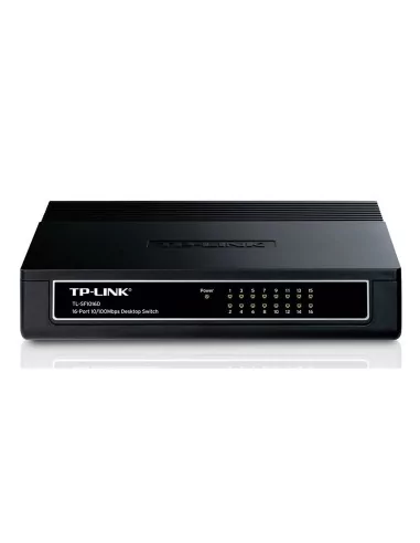 Switch Tp-Link TL-SF1016D 16ports V5 10/100Mbps ExtraNET