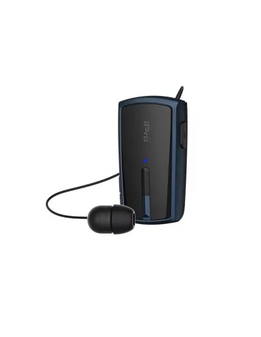 Ακουστικό iPro RH120 Bluetooth Retractable Black/Blue ExtraNET