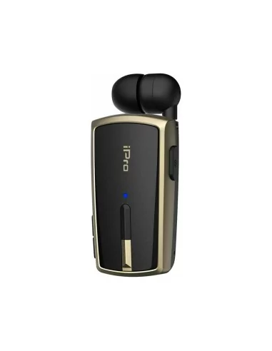 Ακουστικό iPro RH120 Bluetooth Retractable Black/Gold ExtraNET