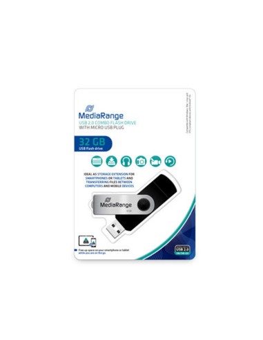 Flash Drive MediaRange MR932-2 USB with micro USB (OTG) 32GB ExtraNET
