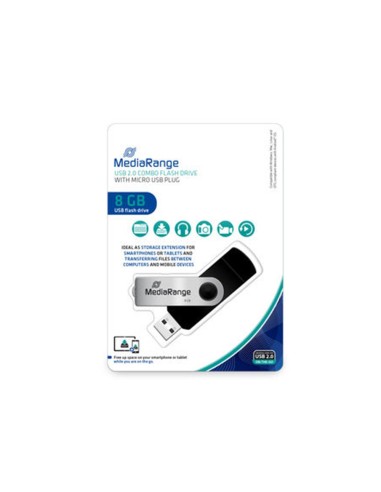 Flash Drive MediaRange MR930-2 USB with micro USB (OTG) 8GB ExtraNET