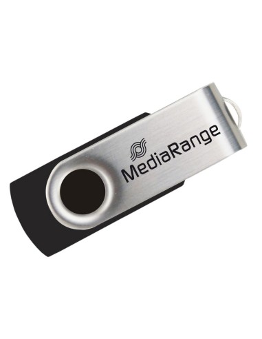 Flash Drive MediaRange MR913 USB 2.0 128GB Black/Silve ExtraNET