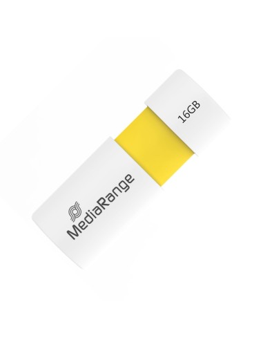 Flash Drive MediaRange MR972 USB 2.0 16GB Yellow ExtraNET