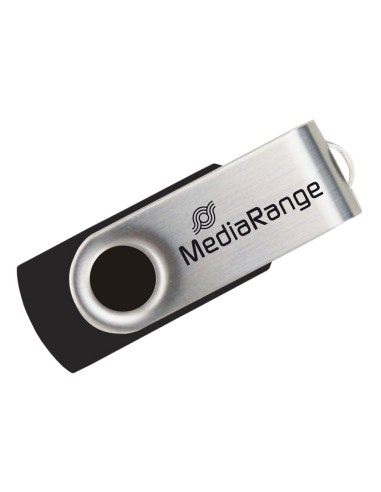 Flash Drive MediaRange MR908 USB 2.0 8GB Black/Silver ExtraNET