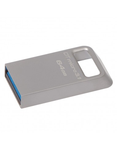 Flash Drive Kingston DataTraveler Micro USB 3.1 64GB Silver ExtraNET