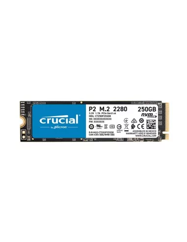 SSD Crucial 250GB P2 3D NAND NVME PCIe M.2 ExtraNET