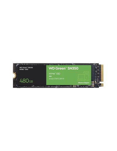 SSD Western Digital 480GB Green SN350 NVMe WDS480G2G0C