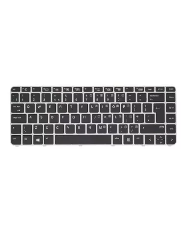 Keyboard for HP 840 G3, 840 G4 Silver ExtraNET
