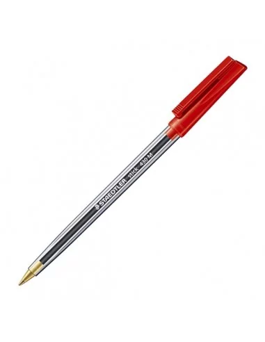 Στυλό Διαρκείας Staedtler 430 Ballpoint M 1.0mm Κόκκινο ExtraNET