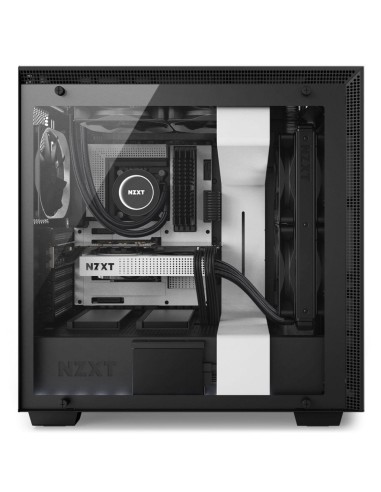 NZXT H700i RGB Midi Tower Tempered Glass Matte White ExtraNET