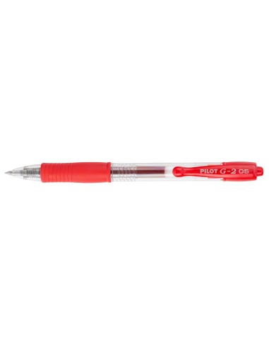 Στυλό gel Pilot G-2 0.5mm Κόκκινο