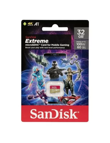 Μνήμη MicroSD 32GB Sandisk Exrteme Card for Mobile Gaming ExtraNET