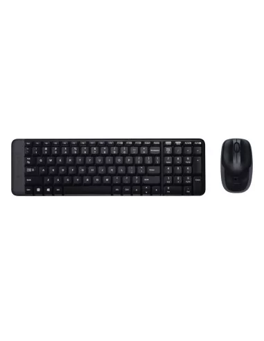 Πληκτρολόγιο+ποντίκι Logitech MK220 Desktop Black Wireless GR ExtraNET