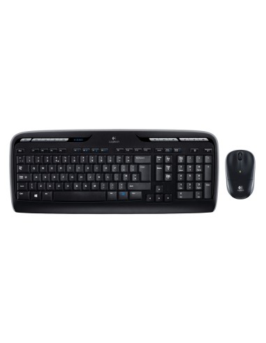Πληκτρολόγιο+ποντίκι Logitech MK330 Desktop Black Wireless GR