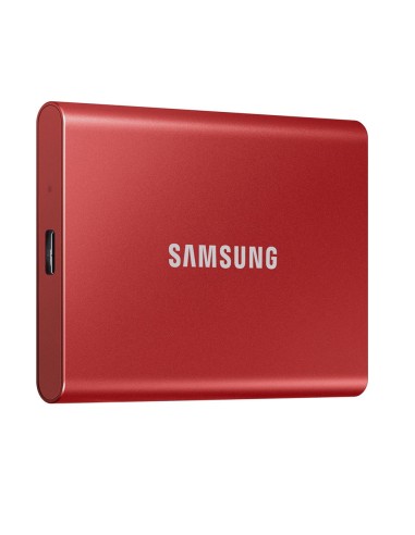 Samsung Portable 500GB SSD T7 USB 3.2 Metallic Red MU-PC500R/WW