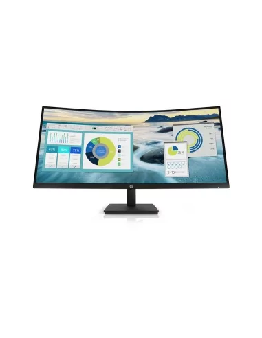 HP 34" P34hc G4 Curved Ergonomic Monitor with USB-C 21Y56AA