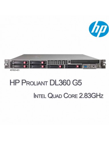 HP ProLiant DL360 G5 Intel Quad Xeon E5440 457923-421