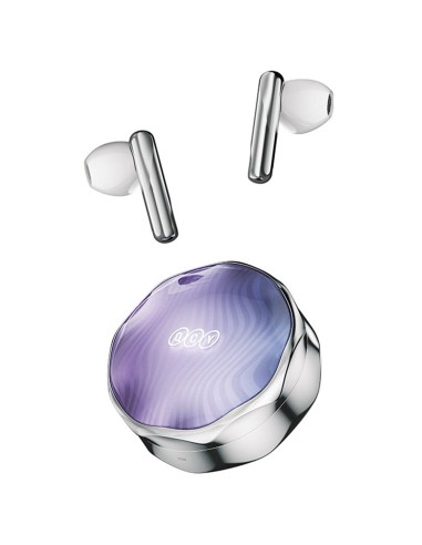 Ακουστικά QCY T21 FairyBuds TWS Silver