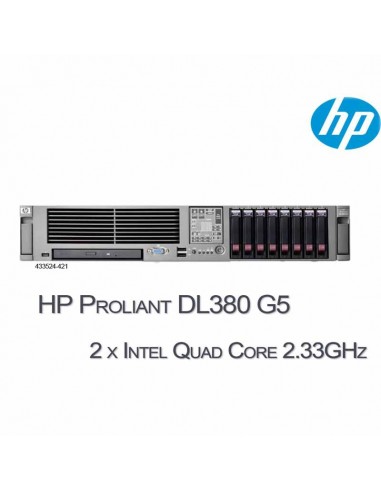 HP ProLiant DL380 G5 Intel Quad Xeon E5345 433524-421