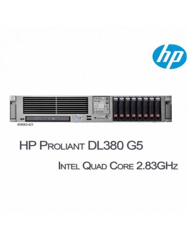 HP ProLiant DL380 G5 Intel Quad Xeon E5440 458563-421