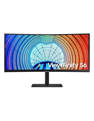 Samsung 34" ViewFinity S6 LS34A650UBUXEN Curved Monitor