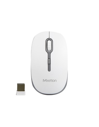 Ποντίκι Meetion R547 2.4G Wireless White/Grey