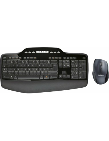Πληκτρολόγιο+ποντίκι Logitech MK710 Desktop Black Wireless US