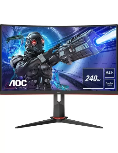 AOC 27" C27G2ZU/BK Curved Gaming Monitor with speakers