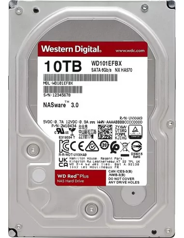 Western Digital 10TB Red Plus CMR WD101EFBX