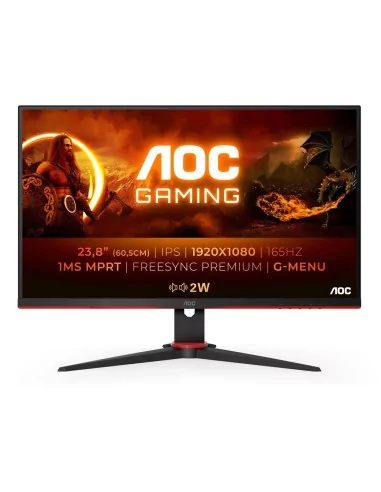 AOC 24" 24G2SPAE FHD Gaming Monitor with Speakers
