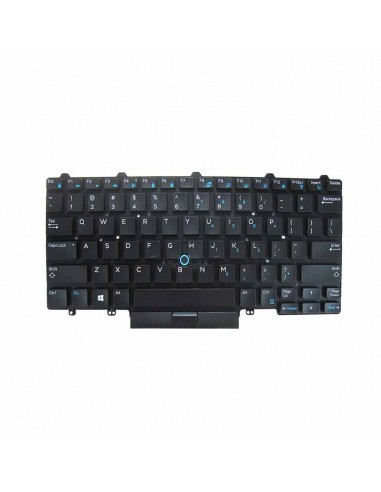 Keyboard for Dell Latitude E5450, E7450 Black