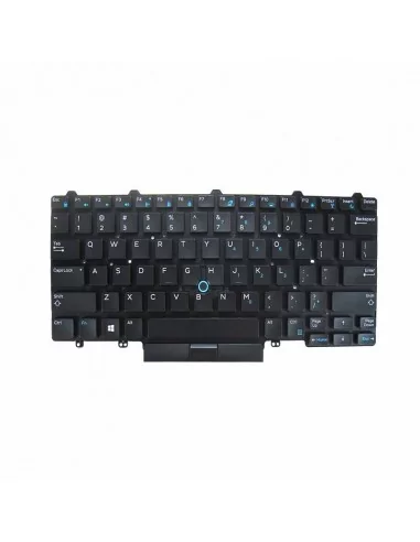 Keyboard for Dell Latitude E5450, E7450 Black ExtraNET