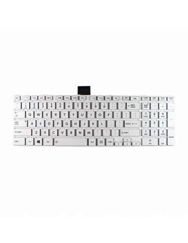 Keyboard for Toshiba Satellite C850, C870, L850 White