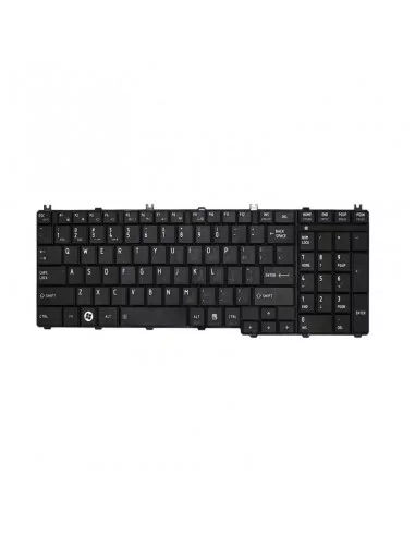 Keyboard for Toshiba Satellite C650, C655, L650, L655, L670 Black Glossy ExtraNET