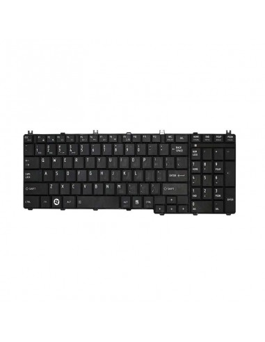 Keyboard for Toshiba Satellite C650, C655, L650, L655, L670 Black