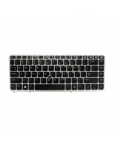 Keyboard for HP 840 G1 G2, 850 G1 G2 Silver ExtraNET