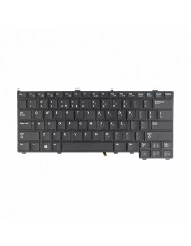 Keyboard for Dell Latitude E7240, E7440 Black Backlight ExtraNET