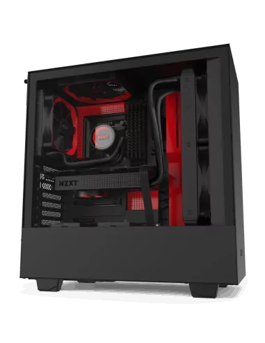 NZXT H510 Tempered Glass Black Red ExtraNET