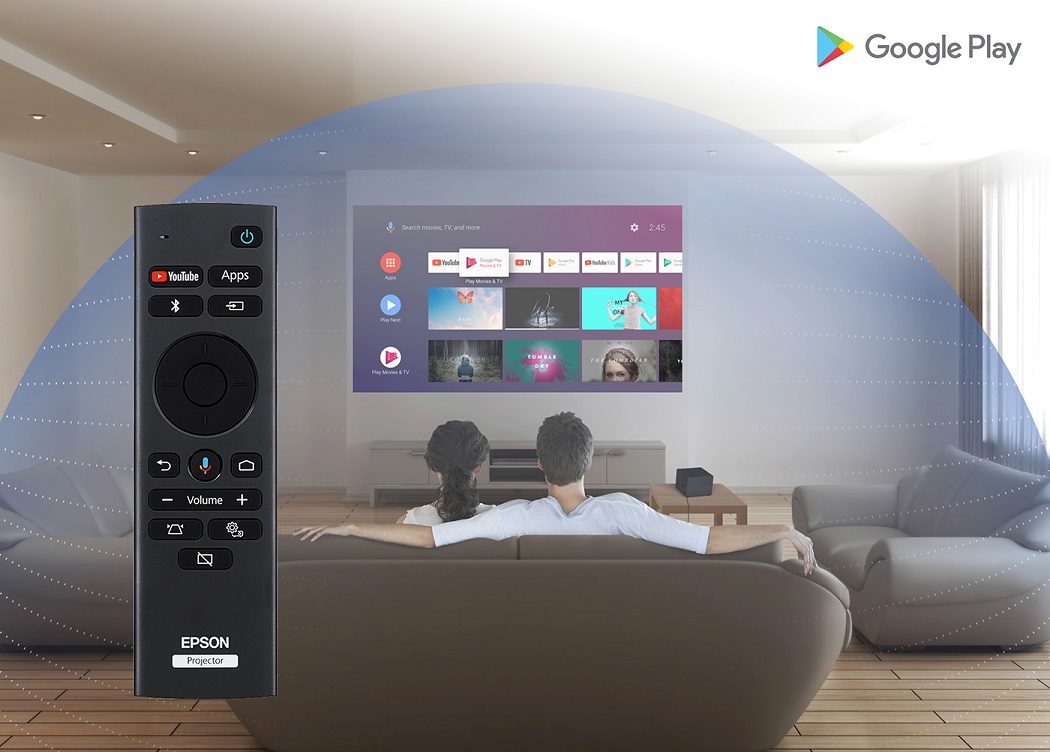 Epson projector with Android TV
